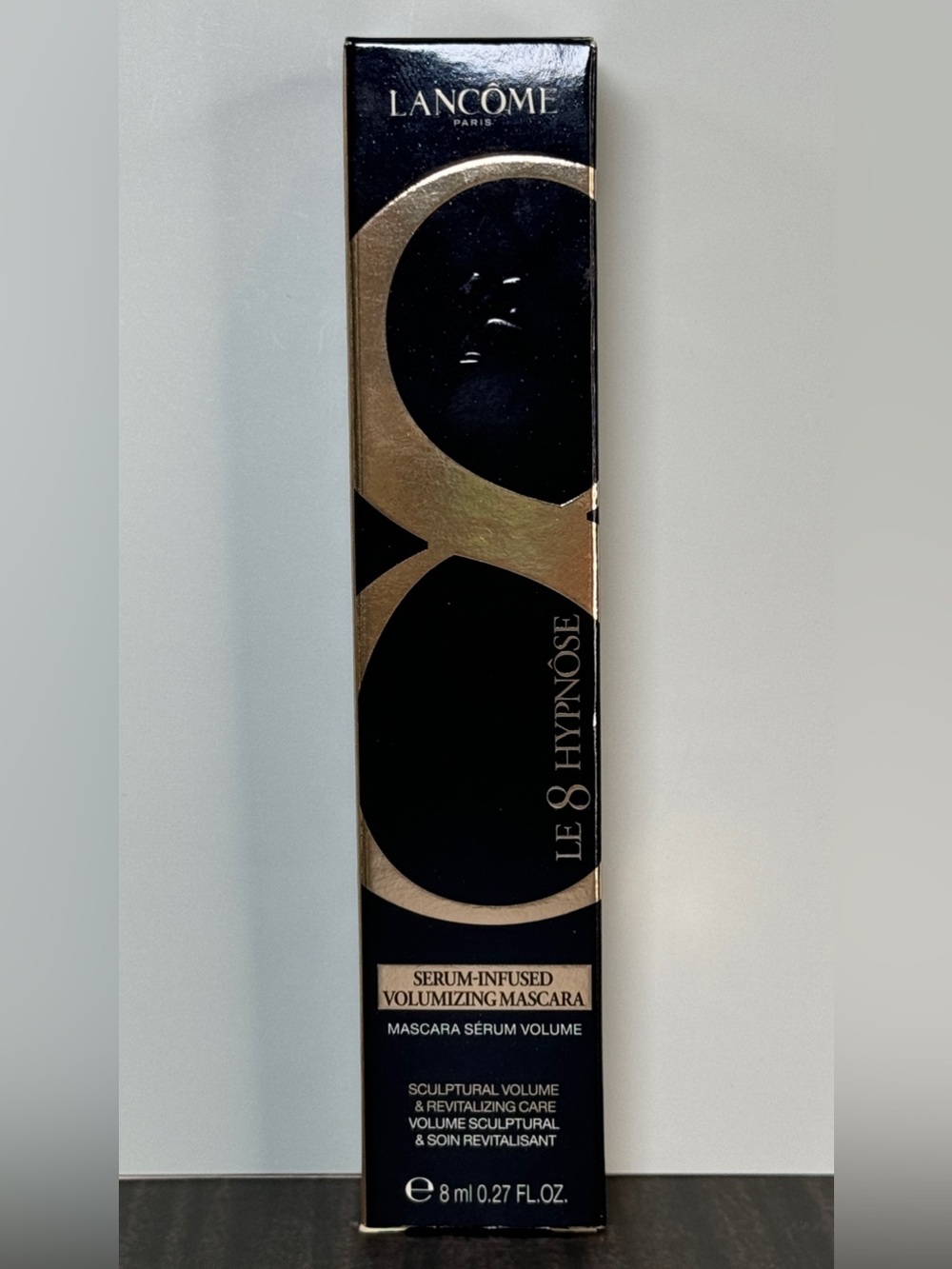Lancôme Hypnôse 8 Mascara (02 Noir De Jais) NIB 0.3 oz